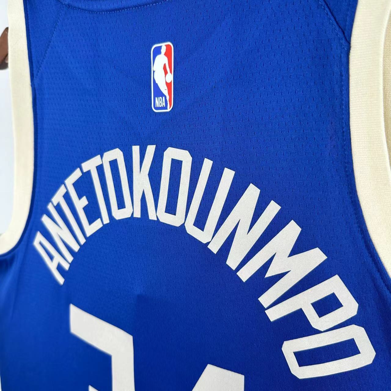 Jersey Milwaukee Bucks City Edition 2025 – Giannis Antetokounmpo #34