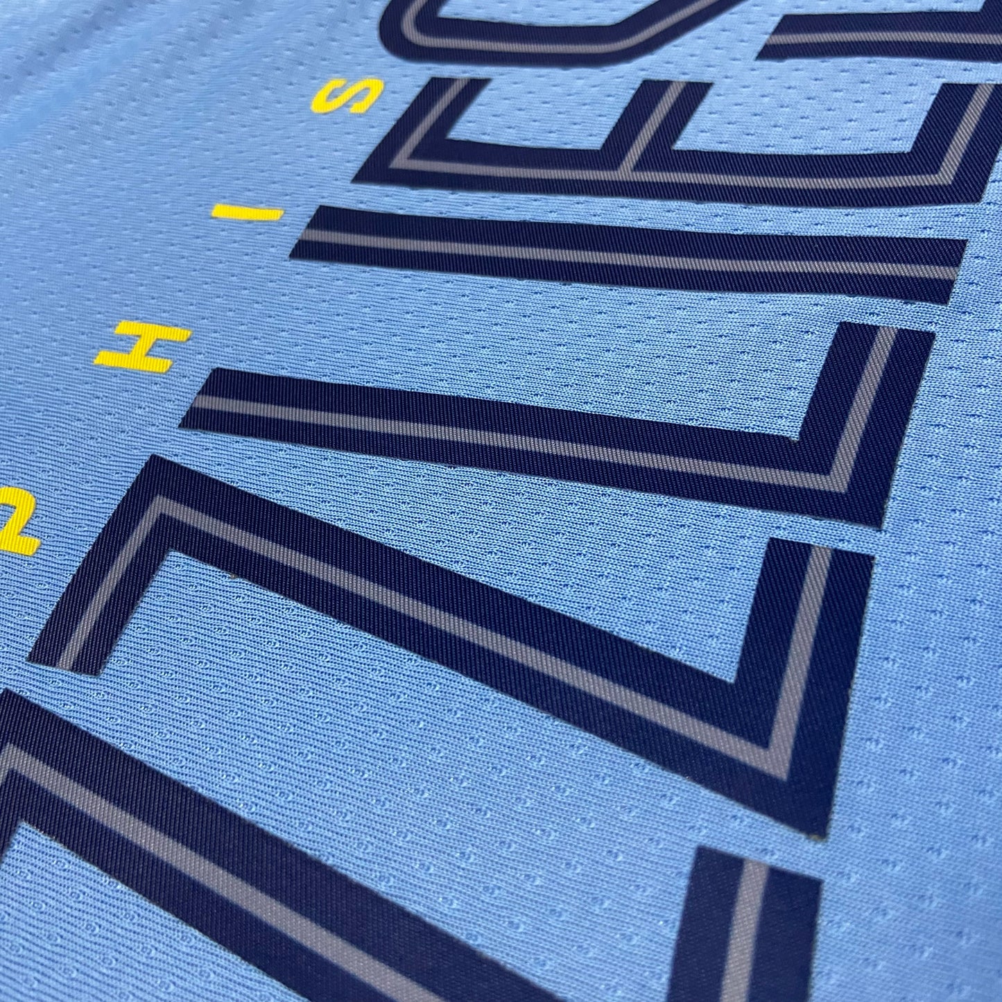 Jersey Memphis Grizzlies Statement – Ja Morant #12 Azul