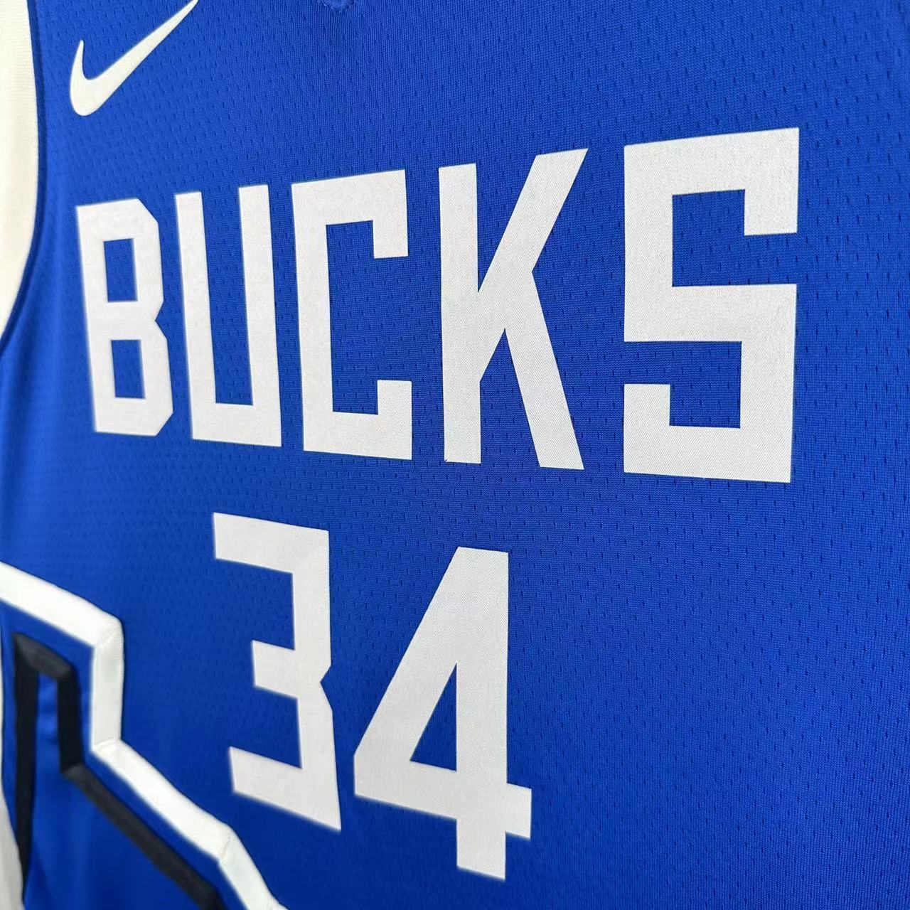 Jersey Milwaukee Bucks City Edition 2025 – Giannis Antetokounmpo #34