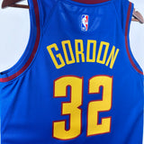 Jersey Denver Nuggets Statement – Gordon #32 Azul Rey