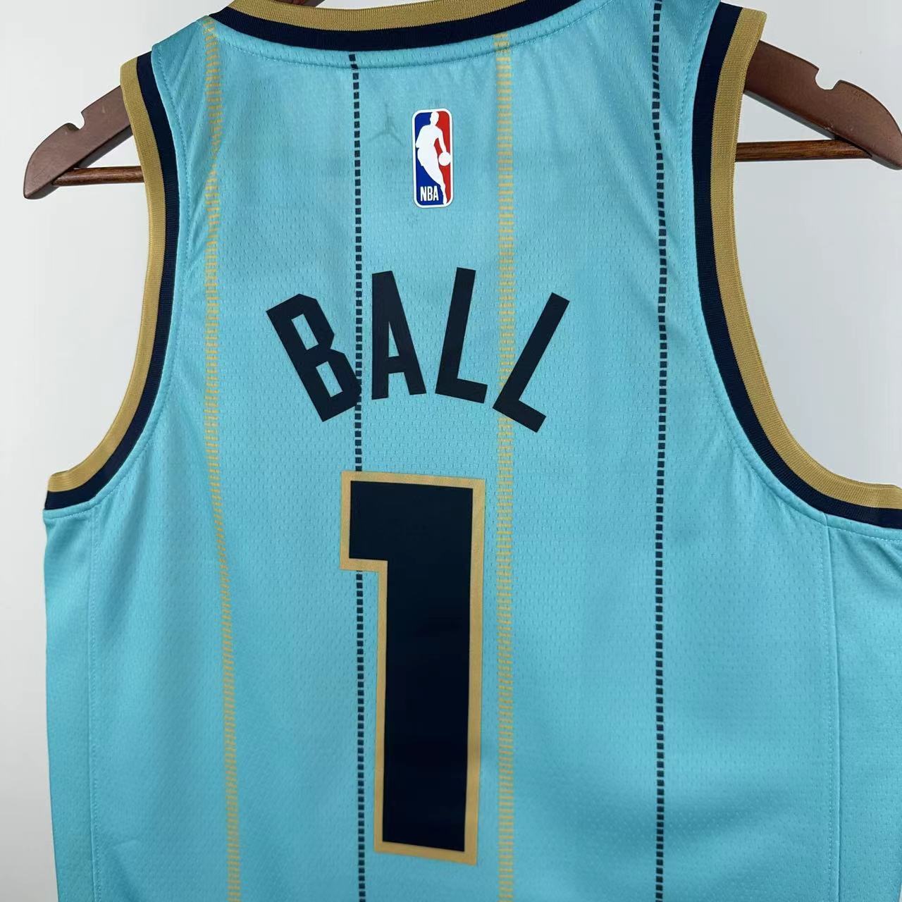 Jersey Charlotte Hornets City Edition – LaMelo #1 Menta 202