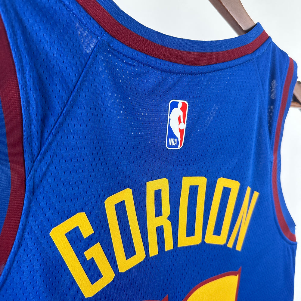 Jersey Denver Nuggets Statement – Gordon #32 Azul Rey