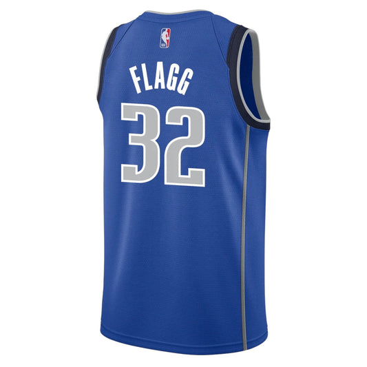 Jersey Dallas Mavericks Icon Edition – Cooper Flagg Azul 2025