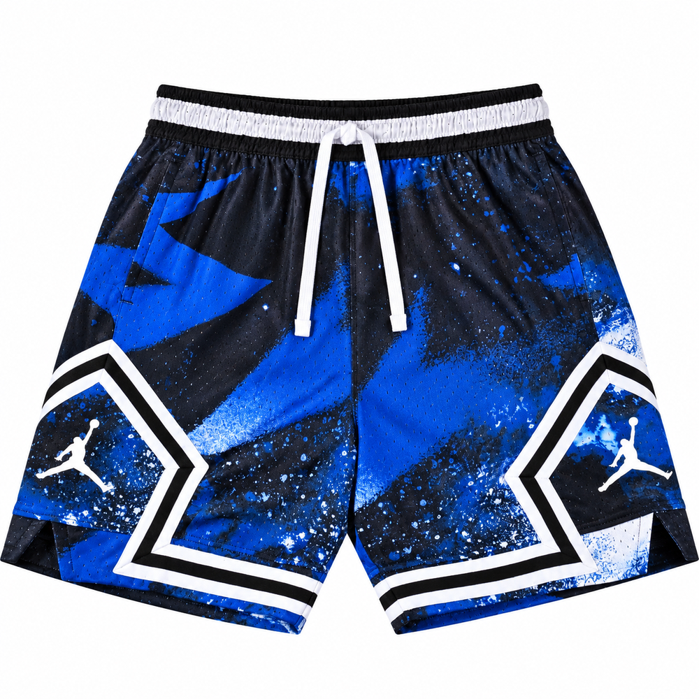 Short de Básquetbol Jorda Diamond – Azul Galaxia