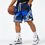 Short de Básquetbol Jorda Diamond – Azul Galaxia
