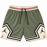 Short de Básquetbol Jorda Diamond – Verde Olivo Retro