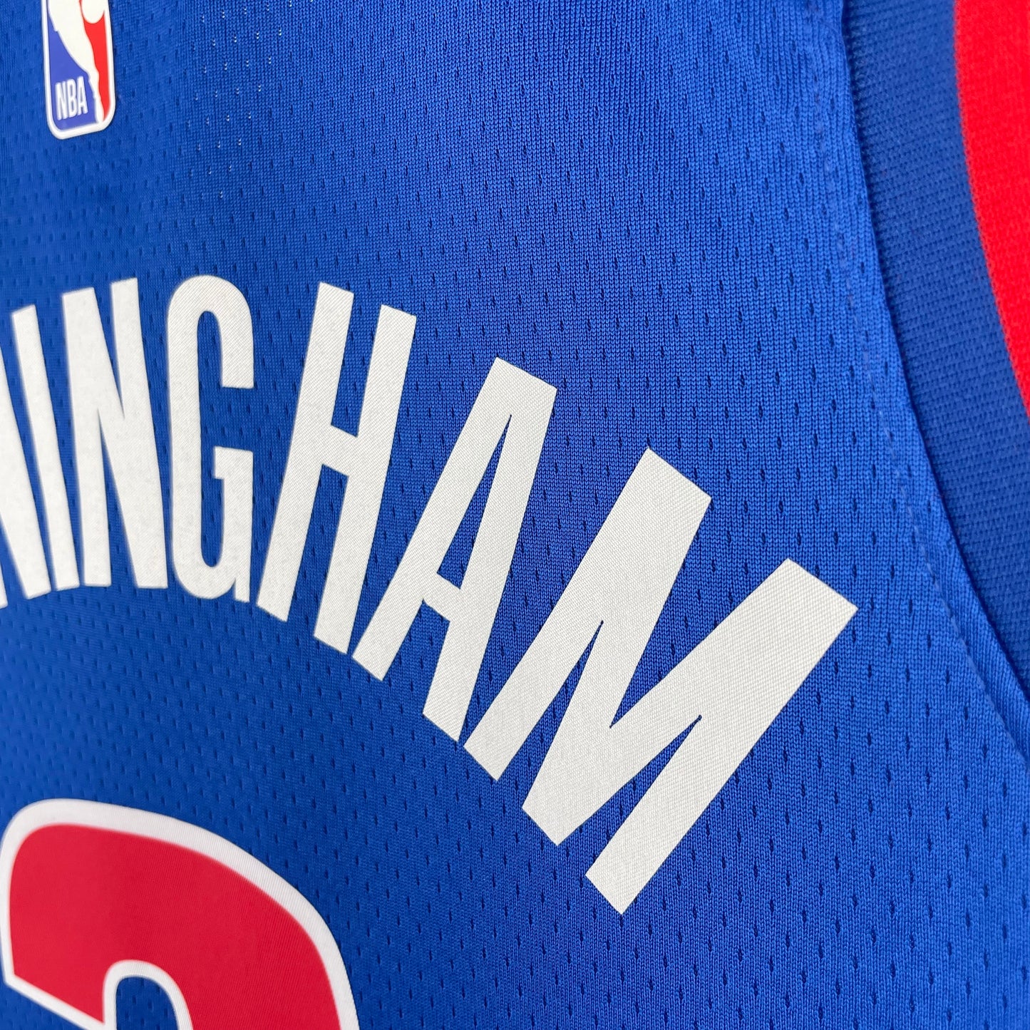 Jersey Detroit Pistons Icon Edition – Cade Cunningham #2 Azul