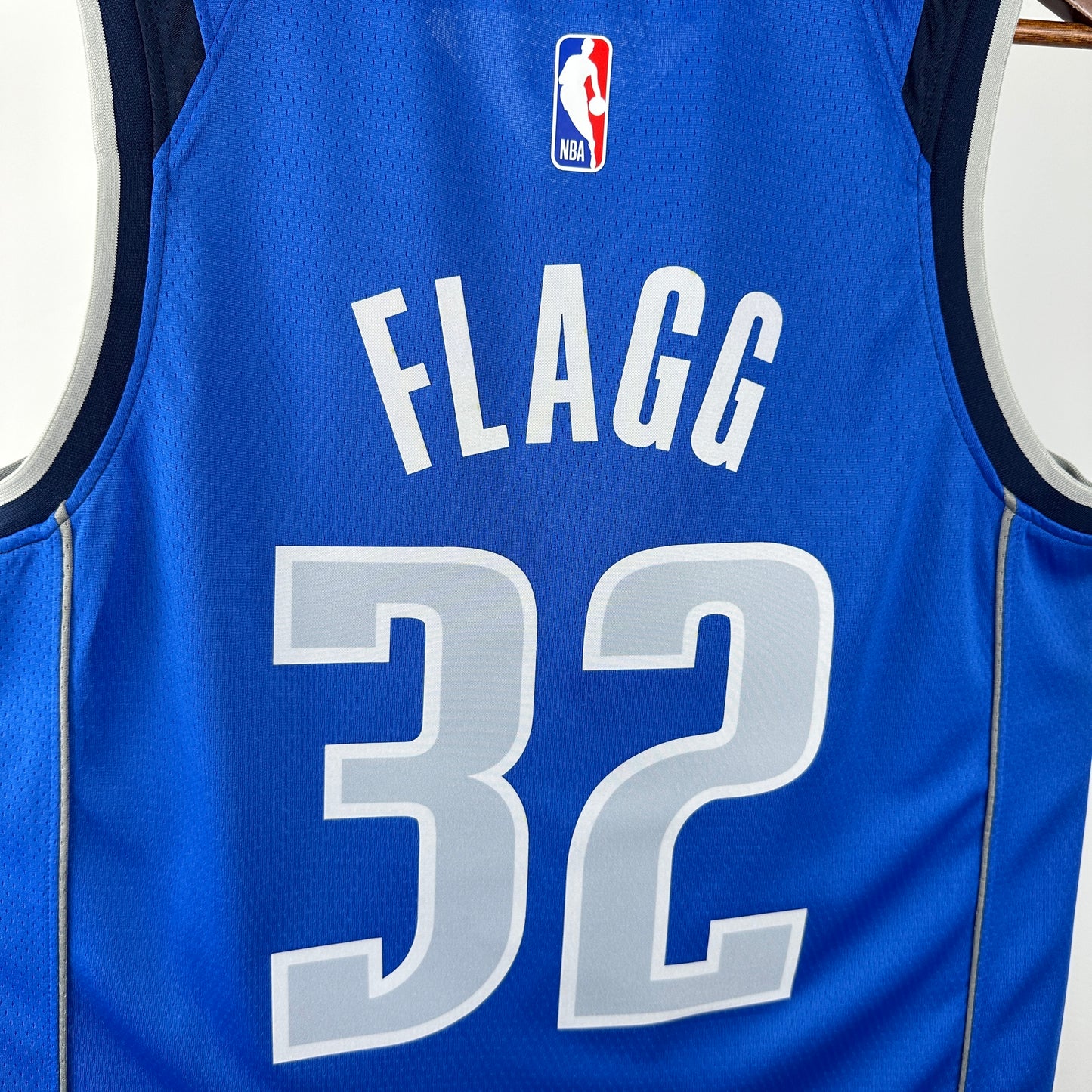 Jersey Dallas Mavericks Icon Edition – Cooper Flagg Azul 2025