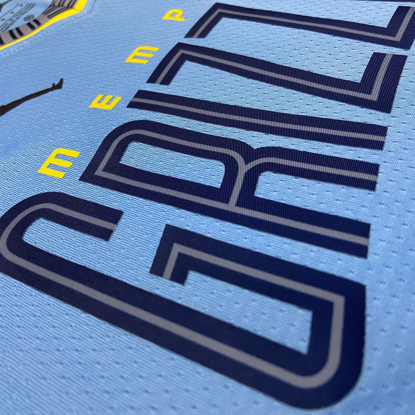 Jersey Memphis Grizzlies Statement – Ja Morant #12 Azul