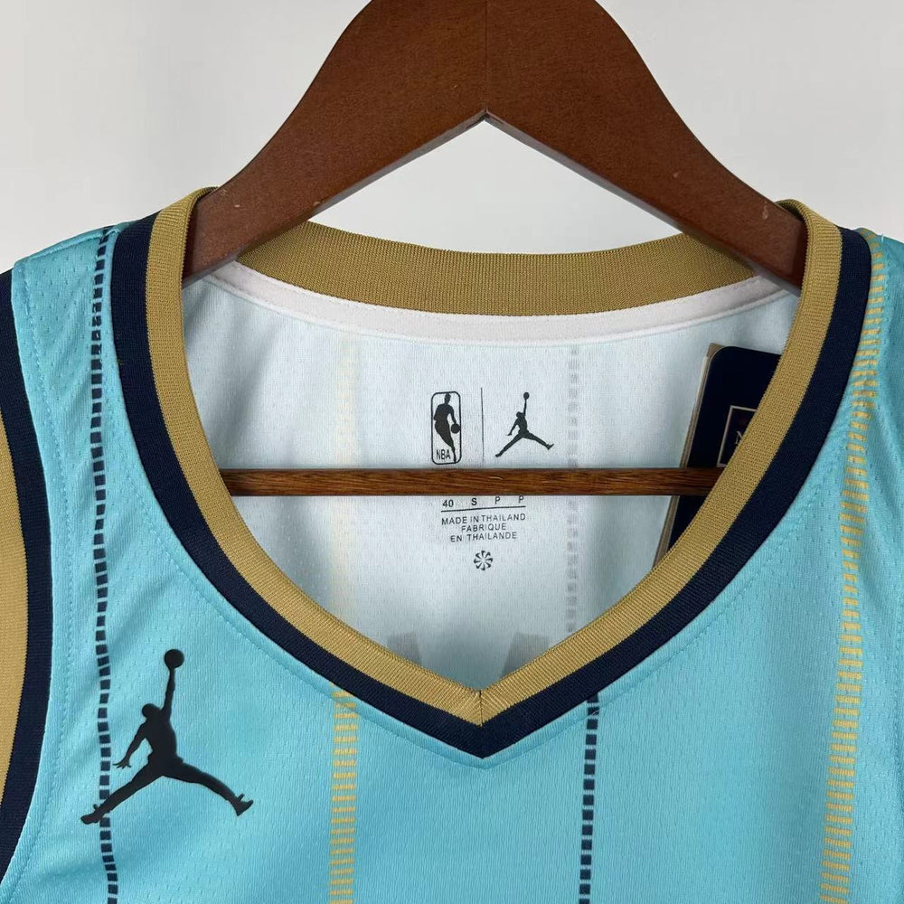 Jersey Charlotte Hornets City Edition – LaMelo #1 Menta 202
