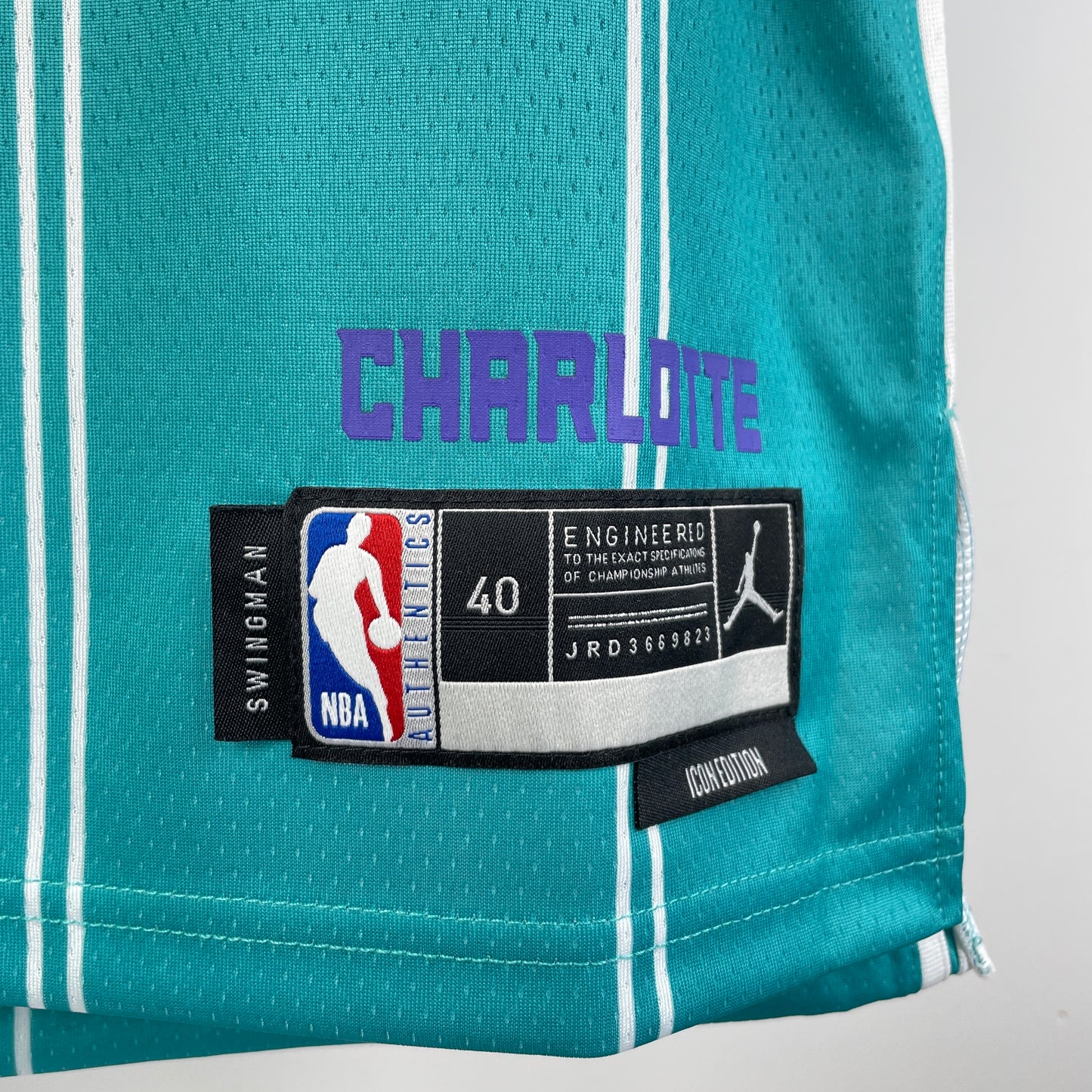 Jersey Charlotte Hornets Icon Edition – LaMelo Ball Azul 2025