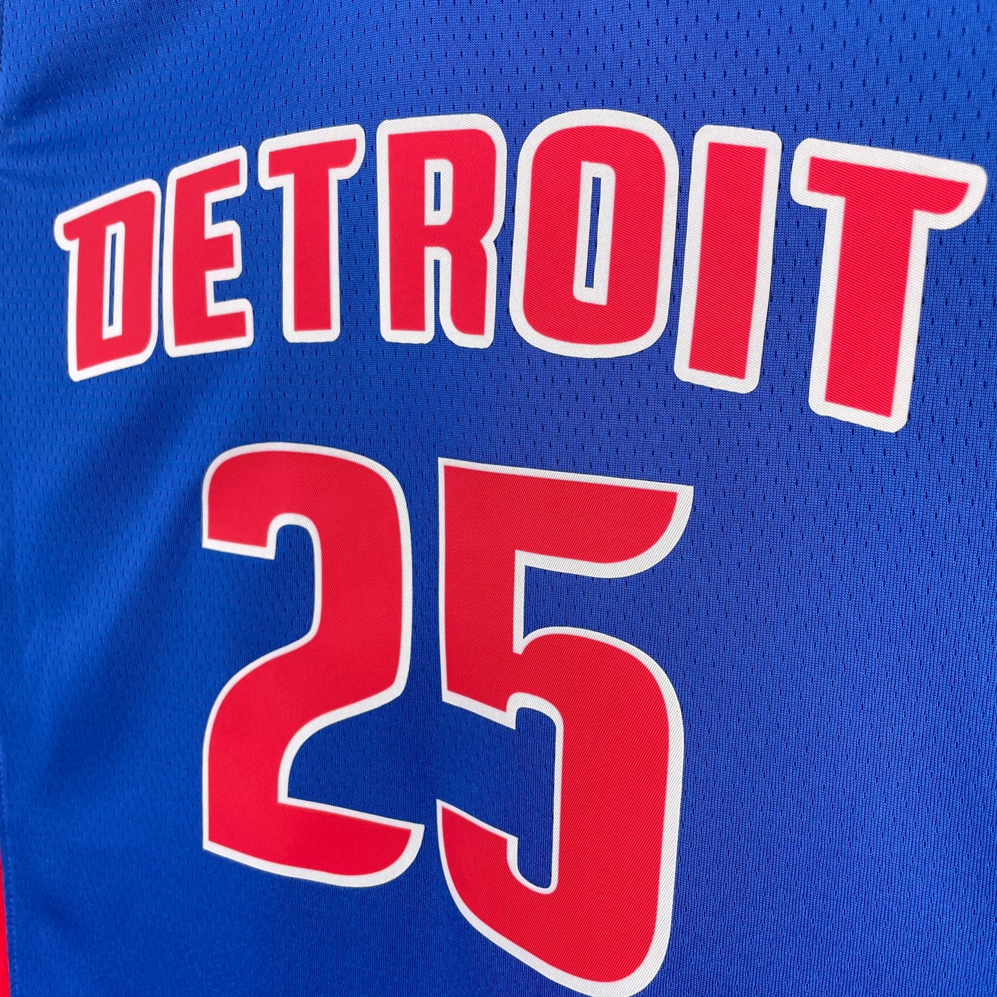 Jersey Detroit Pistons Icon Edition – Derrick Rose #25 Azul