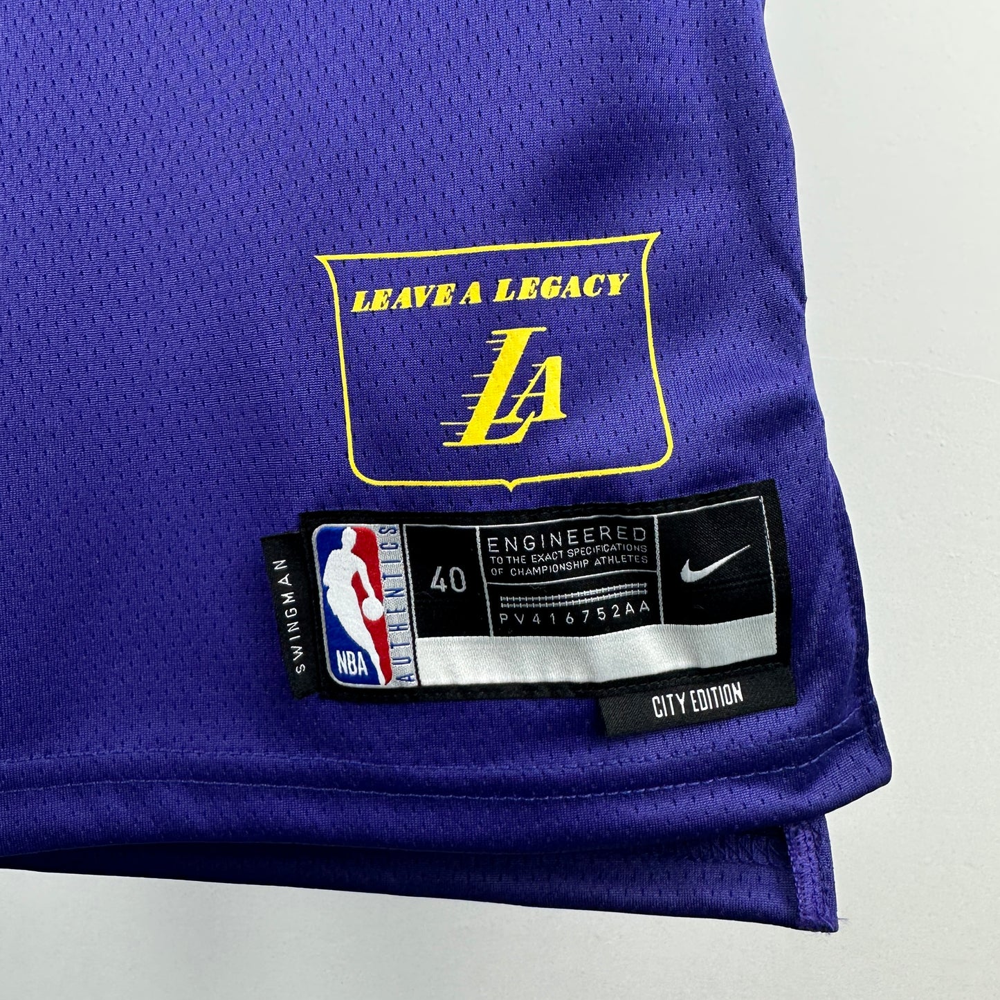 Jersey Los Angeles Lakers City Edition 2025 – LeBron James #23