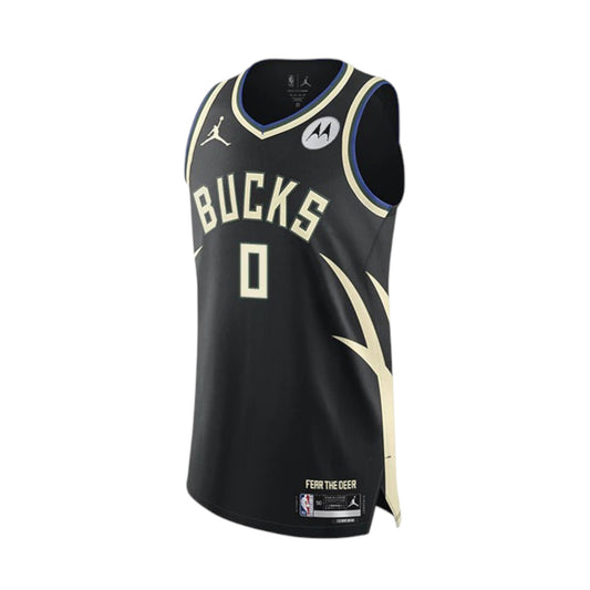 Jersey Milwaukee Bucks Statement – Damian Lillard #0 Verde Oscuro