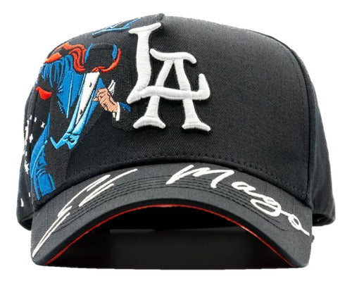 Gorra Dandy Hats El Mago L A Magic Drop Negro