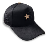 Gorra Bar B Star Gold Rose Diamante Black Oro Rosado