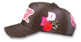 Gorra Dandy Hats Deserve It All Cafe Rosa Rasgada Drop