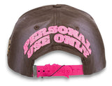 Gorra Dandy Hats Deserve It All Cafe Rosa Rasgada Drop