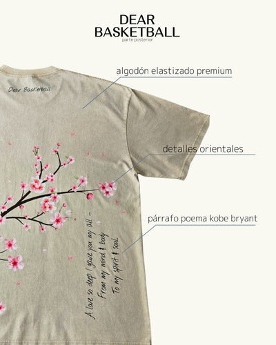 Playera Oversize "Dear Basketball" AlleyOop Athletics