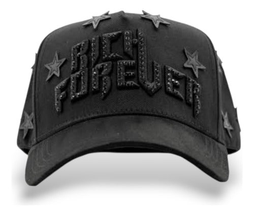 Gorra Barbas Hats X Rich The Kid Diamantes Rich Forever
