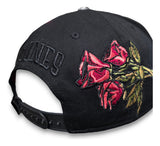 Gorra Jc Hats X Tito Double P Rosones Cristales Negro Dandy