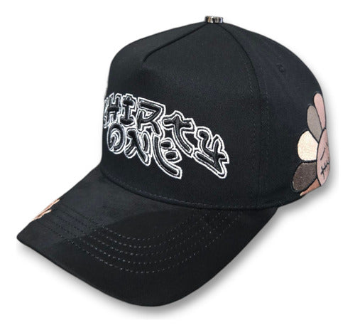 Gorra 31 Hats Murakami Muratravis Thirtyone Black Dandy