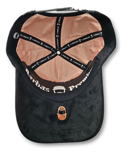 Gorra Bar B Star Gold Rose Diamante Black Oro Rosado