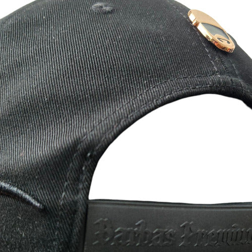 Gorra Bar B Star Gold Rose Diamante Black Oro Rosado