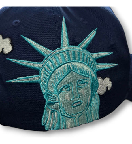 Gorra Thirtyone New York Clouds Aniversario Azul Ny 31hats