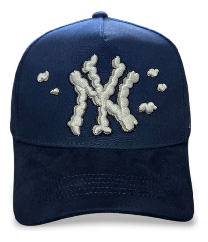 Gorra Thirtyone New York Clouds Aniversario Azul Ny 31hats