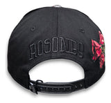 Gorra Jc Hats X Tito Double P Rosones Cristales Negro Dandy