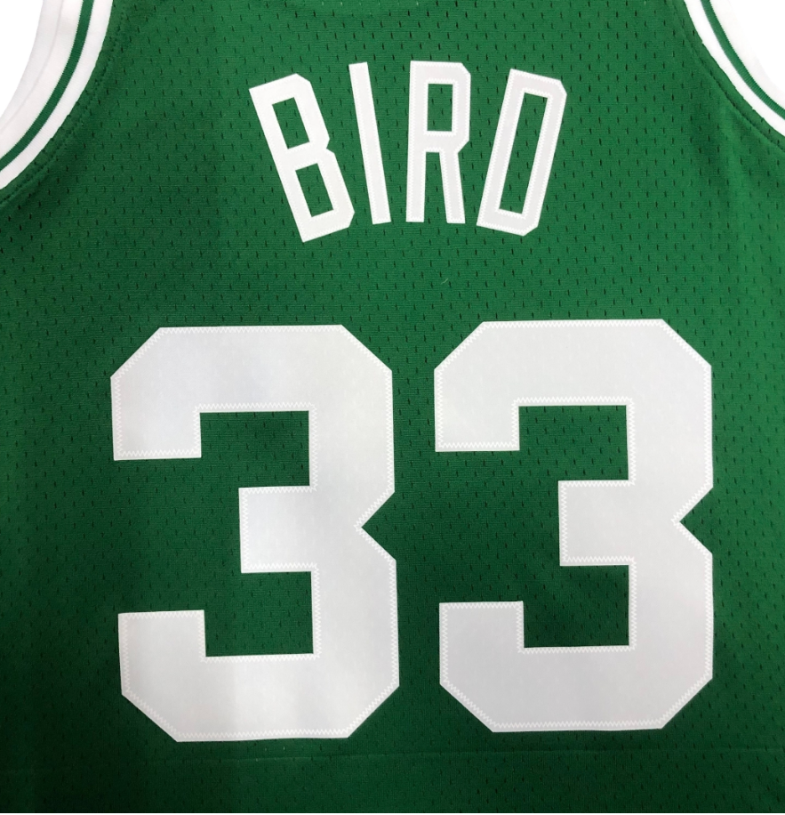 Jersey  Boston Celtics 1985/86 Clásico – Larry Bird #33 Verde