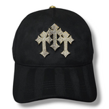 Gorra Bar Chrome 1 Cruces Oro