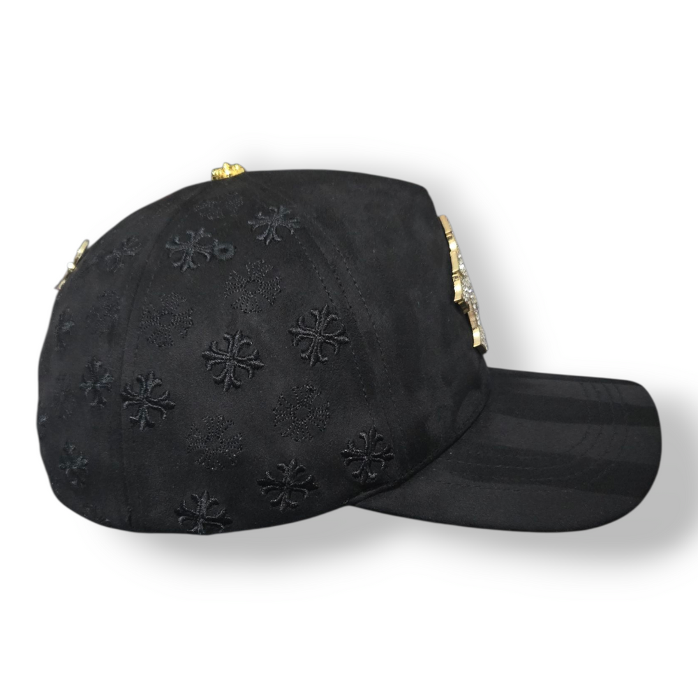 Gorra Bar Chrome 1 Cruces Oro