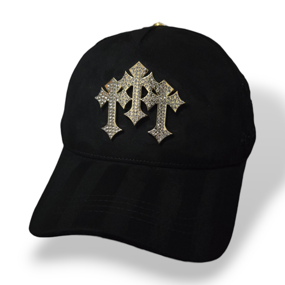 Gorra Bar Chrome 1 Cruces Oro