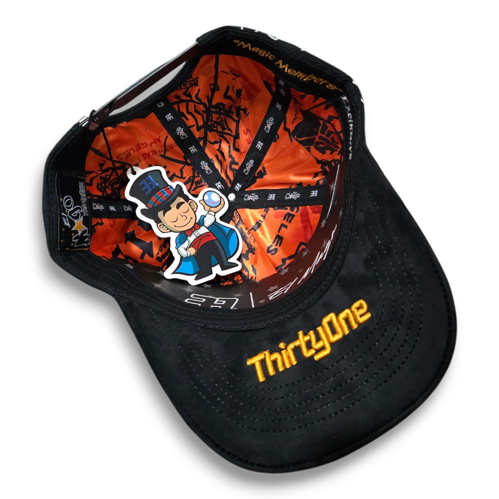 Gorra ThirtyOne 31 Hats Magic Club Mago Amarillo