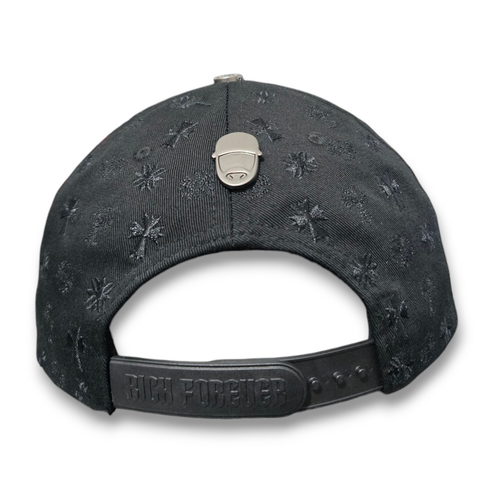 Gorra Bar X Rich The Kid Chrome Blackout