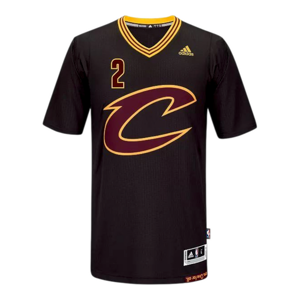 Jersey Manga Corta Cleveland Cavs 2016 – Kyrie Irving #2 | Edición Retro Bordada