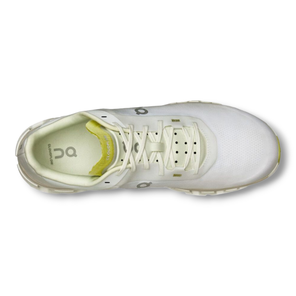 Tenis On Cloudflow 4 Blanco Lima – Ligereza, Velocidad y Amortiguación
