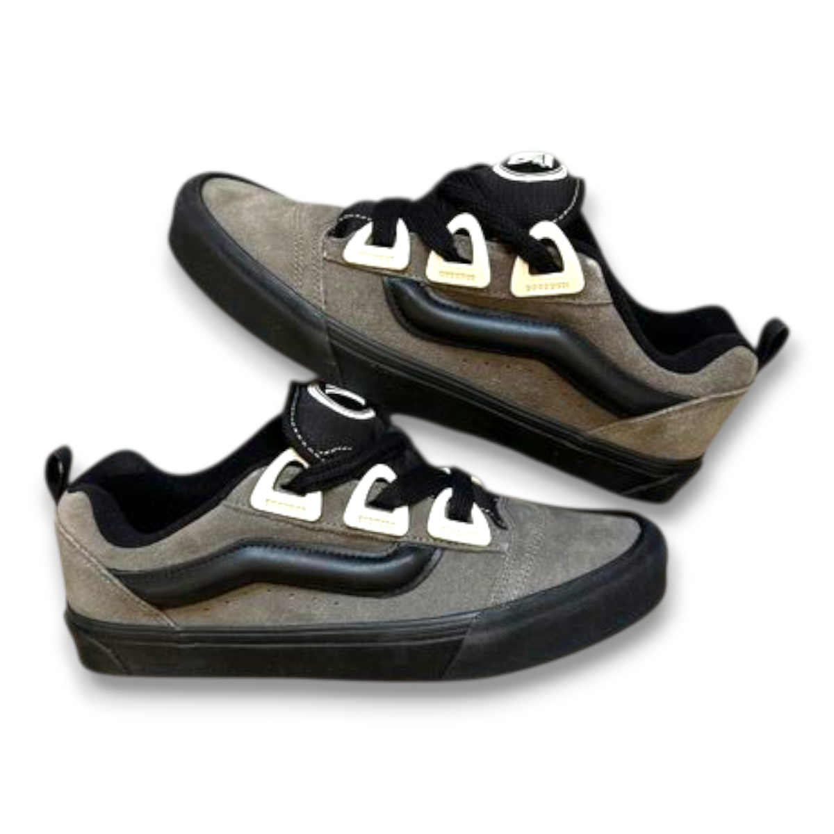 Vans Knu Skool DR – Marshmallow Gris/Negro