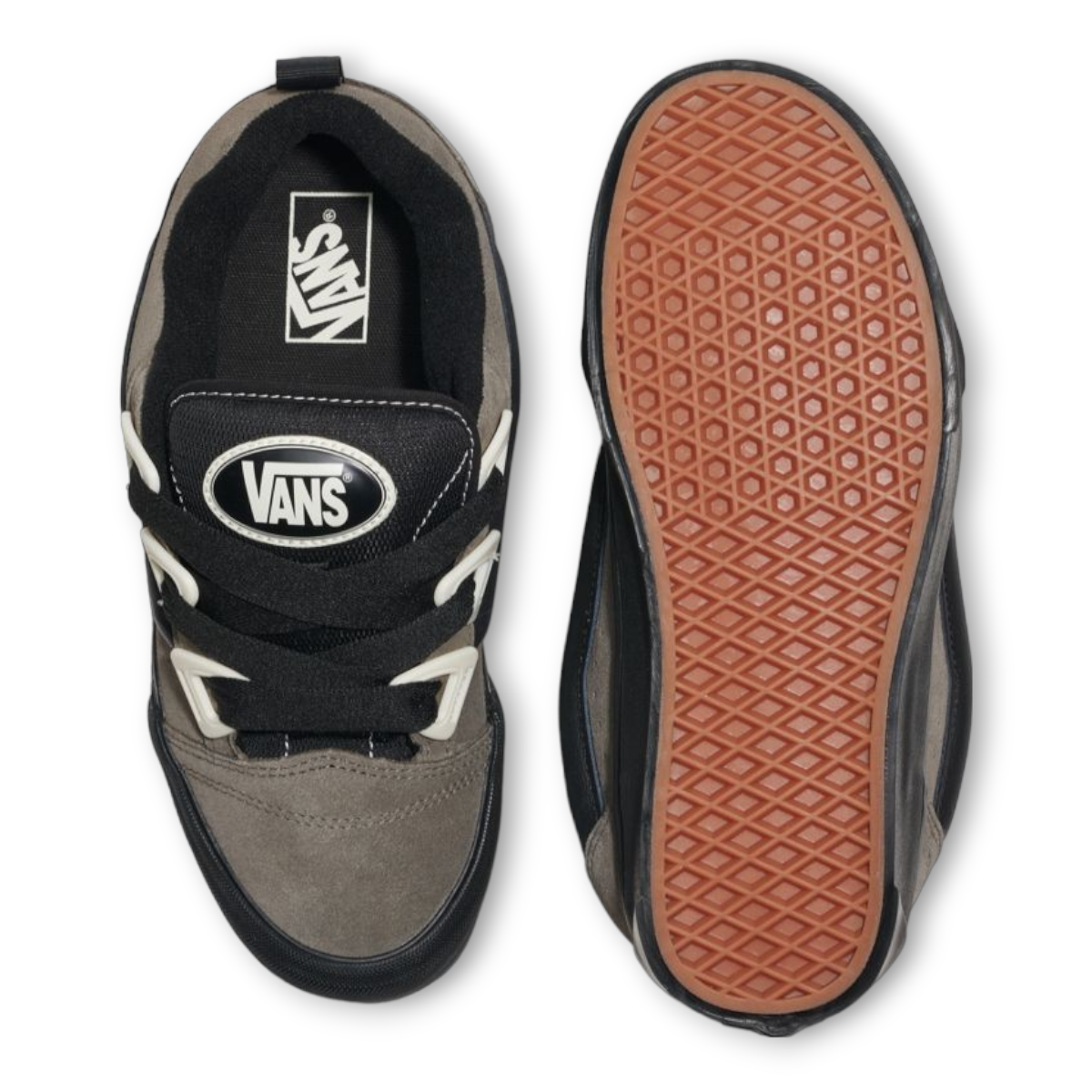 Vans Knu Skool DR – Marshmallow Gris/Negro