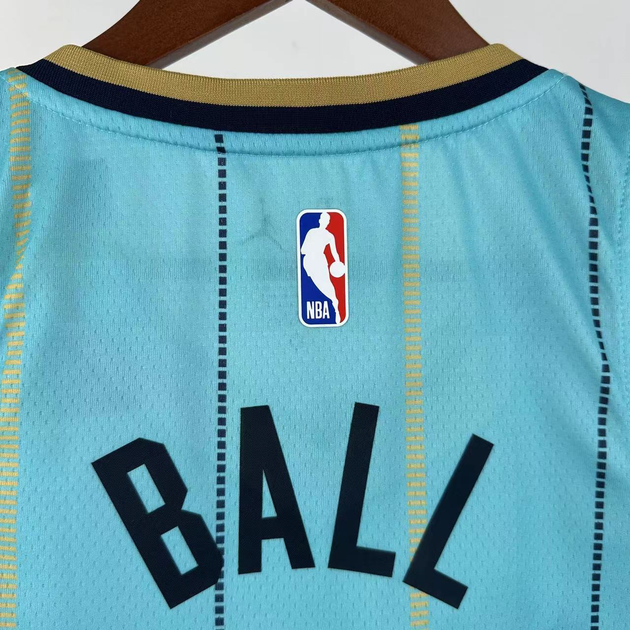 Jersey Charlotte Hornets City Edition – LaMelo #1 Menta 202
