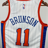 Jersey New York Knicks City Edition – Brunson #11 blanclo y Naranja 2024