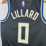 Jersey Milwaukee Bucks Statement – Damian Lillard #0 Verde Oscuro
