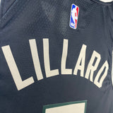 Jersey Milwaukee Bucks Statement – Damian Lillard #0 Verde Oscuro