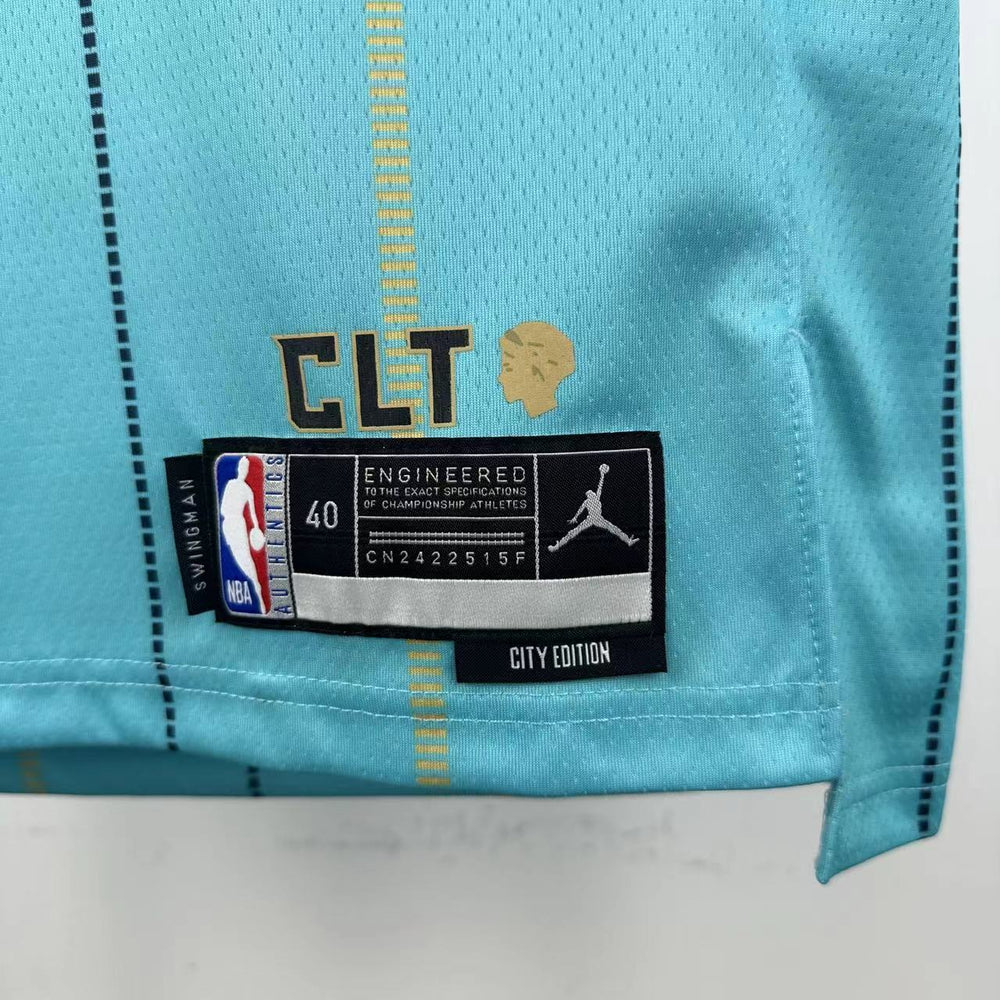Jersey Charlotte Hornets City Edition – LaMelo #1 Menta 202