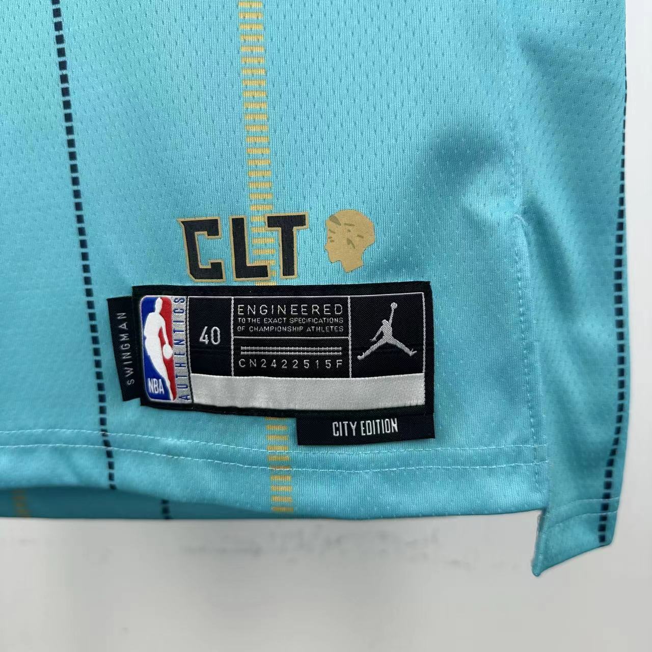 Jersey Charlotte Hornets City Edition – LaMelo #1 Menta 202