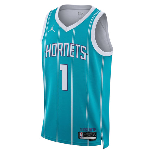 Jersey Charlotte Hornets Icon Edition – LaMelo Ball Azul 2025