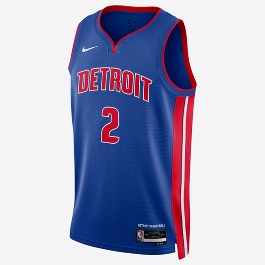 Jersey Detroit Pistons Icon Edition – Cade Cunningham #2 Azul