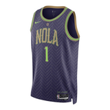 Jersey City Edition 2024 New Orleans Pelicans – Zion Williamson #1